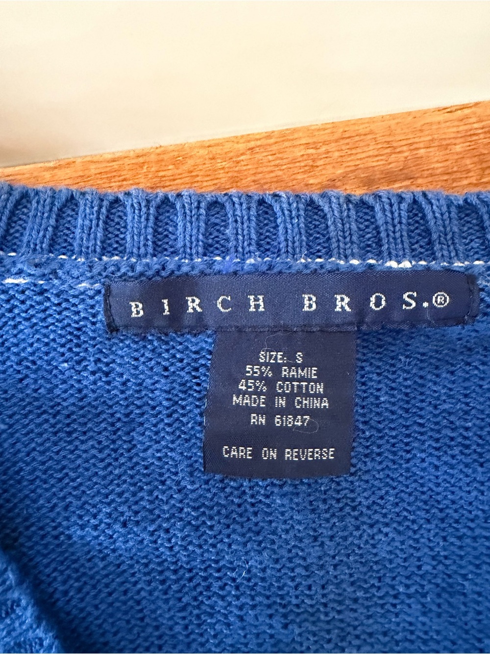 VTG UK Kentucky Wildcats Embroidered Spirit Sweater Cardigan Blue Women's Size S - Picture 7 of 9